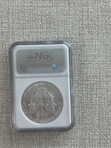 1986  SILVER EAGLE MS-69 NGC