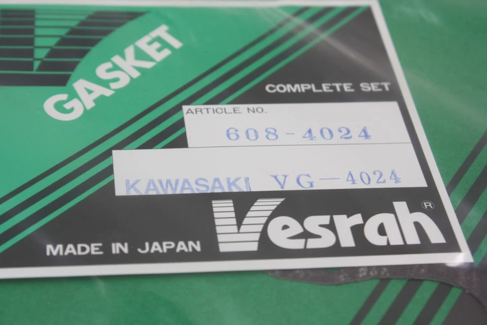 KIT COMPLETO DE JUNTAS DE MOTOR VESRAH PARA 1988 1989 KAWASAKI KX80 RUEDA GRANDE Foto 3 de 4