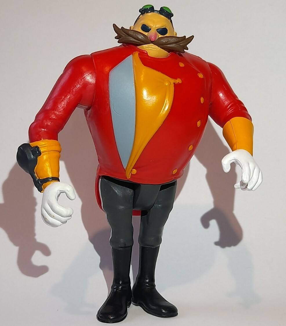 Figurine Sonic 1990 – Robotnik Eggman – SEGA – 8cm – Rare (occasion)