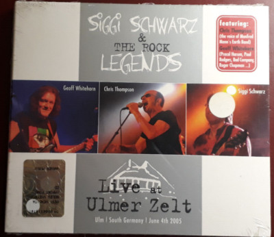 SIGGI SCHWARZ & ROCK LEGENDS-LIVE AT ULMER SELT*CD BRAND NEW SEALED SIGILLATO