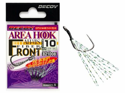 Decoy AH-7S Area Hook Type S Fiber Front S 5pc Barbless Hooks for Lures | eBay Decoy AH-7S Area Hook Type S Fiber Front S 5pc Barbless Hooks for Lures | eBay