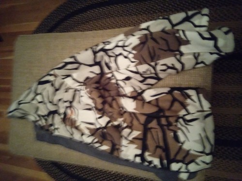 Predator Camo Jacket Pants Mens L Microfleece Super Warm & Quite Free Shipping - Picture 8 of 9