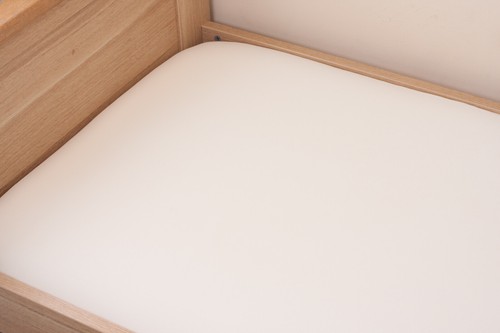 100% COTTON FITTED SHEET MOSES BASKET COT BED CRIB TODDLER BABY JERSEY ALL SIZES - Picture 2 of 7