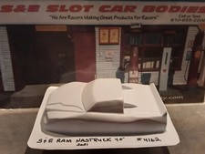 1/24 SLOT CAR BODY -RAM NASTRUCK CLEAR BODY 4162 4.0" WHEELBASE