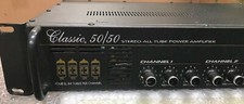 Peavey classic 50/50 Stereo Tube Power Amplifier Four Tubes per Channel