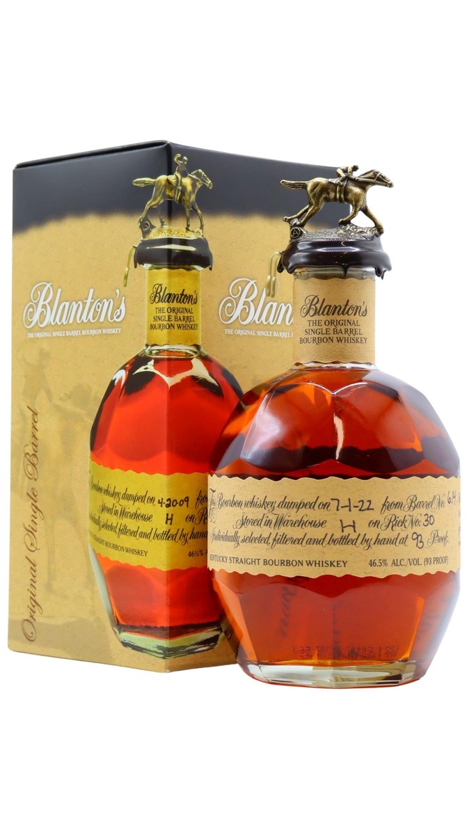 ウイスキー Blanton's Single Barrel Bourbon 46% Blanton's - Original Single Barrel Bourbon Whiskey 70cl | eBay