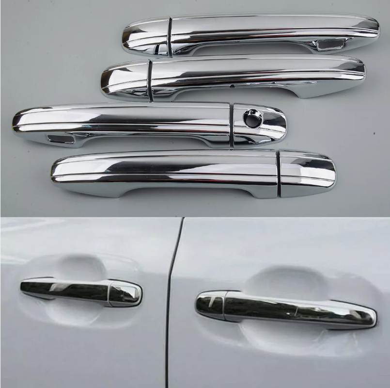 Chrome Trim Exterior Molding Car Door Handle Cover For Toyota Sienna 2011-2020