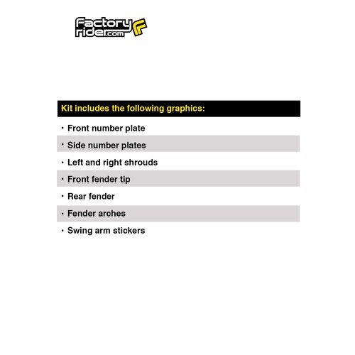 1996 - 2004 Honda XR 250 R 250R kit de gráficos TLD kit de gráficos de Enjoy MFG - Imagen 3 de 7