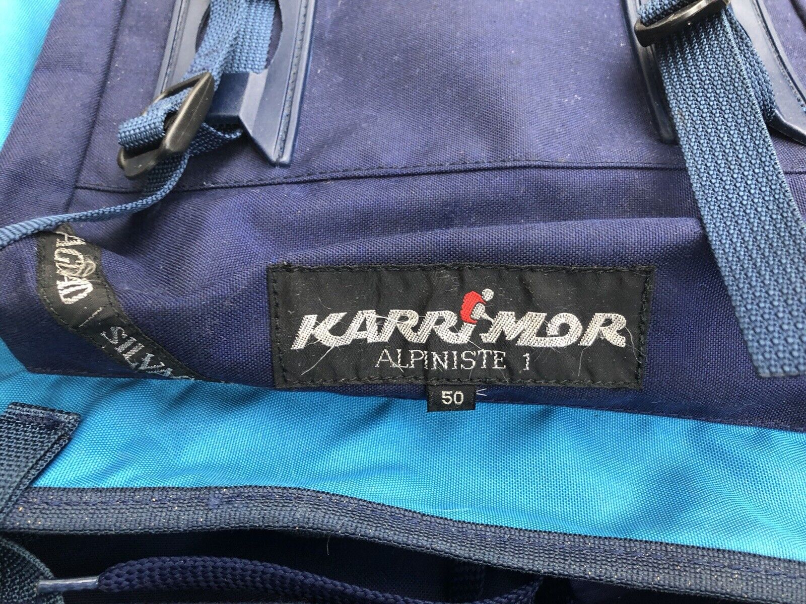 Vintage 80’s Karrimor Alpiniste 50 litres Rucksack Backpack Bag retro  camping