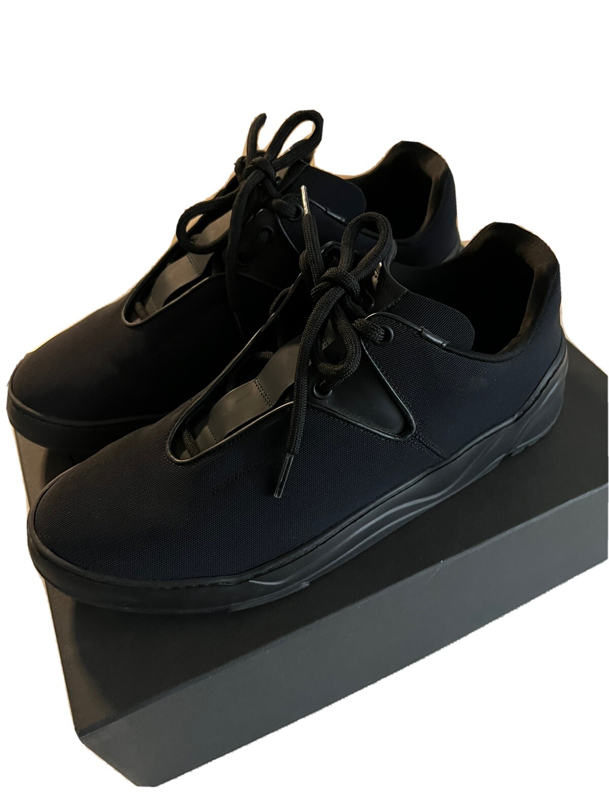 Dior Homme Black Canvas And Leather B17 