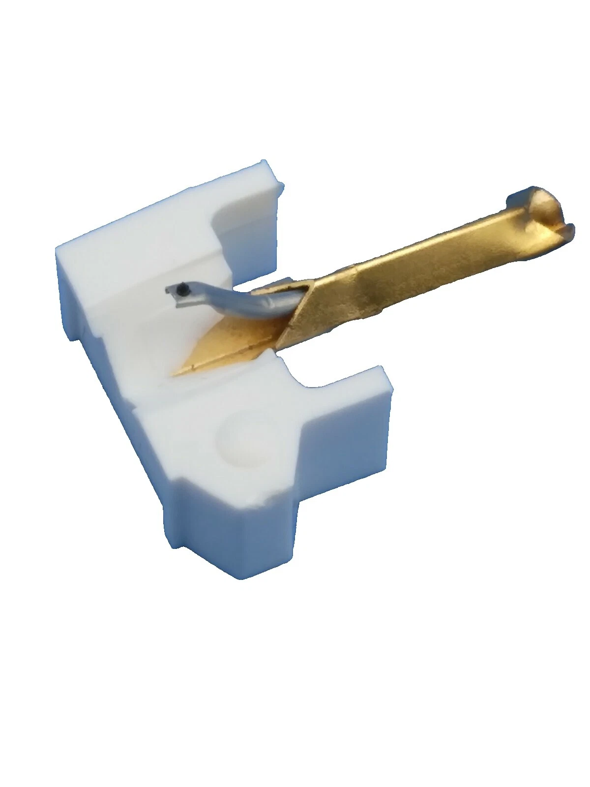 Toca-discos Vitrola Agulha Branco e peças para Shure