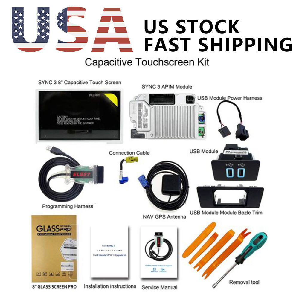 Factory SYNC 2 to SYNC 3 Upgrade Kit for Ford SYNC3.4 Carplay