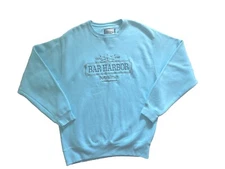 Vintage Pacific & Co. Classic Crew Sweatshirt Bar Harbor Maine Est. 1796 Size L