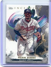 2023 Topps Inception Baseball OZZIE ALBIES #84 BASE CARD BRAVES