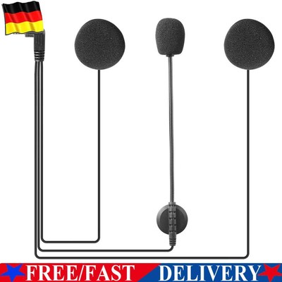 Microphone Speaker Bluetooth-Compatible Speaker Plug Earphone for V4 V6 Headset