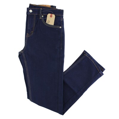 Levi's Men's 511 Jeans 32'' Inseam, Slim Fit Low Rise Stretch Denim Tapered Pants