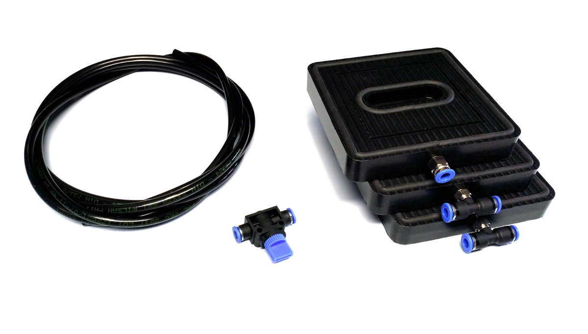 rockler vacuum clamp pod kit Puff 1200 Tornado Mini RandM Fumot