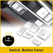 Handbrake Gear Shift Panel Switch Button Cover For BMW 5 Series F10 2010-2017
