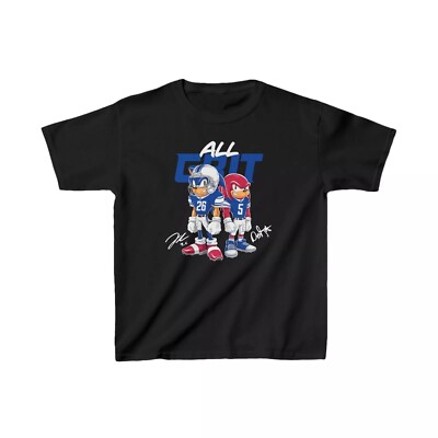 Detroit Lion Shirt Sonic Knuckles All Grit Montgomery Gibbs T-Shirt