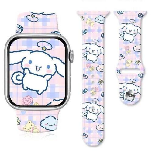 Correa de reloj Anime Sanrios My Melody Cinnamoroll Kuromi para Apple Watch 8765 Stra - Imagen 56 de 58