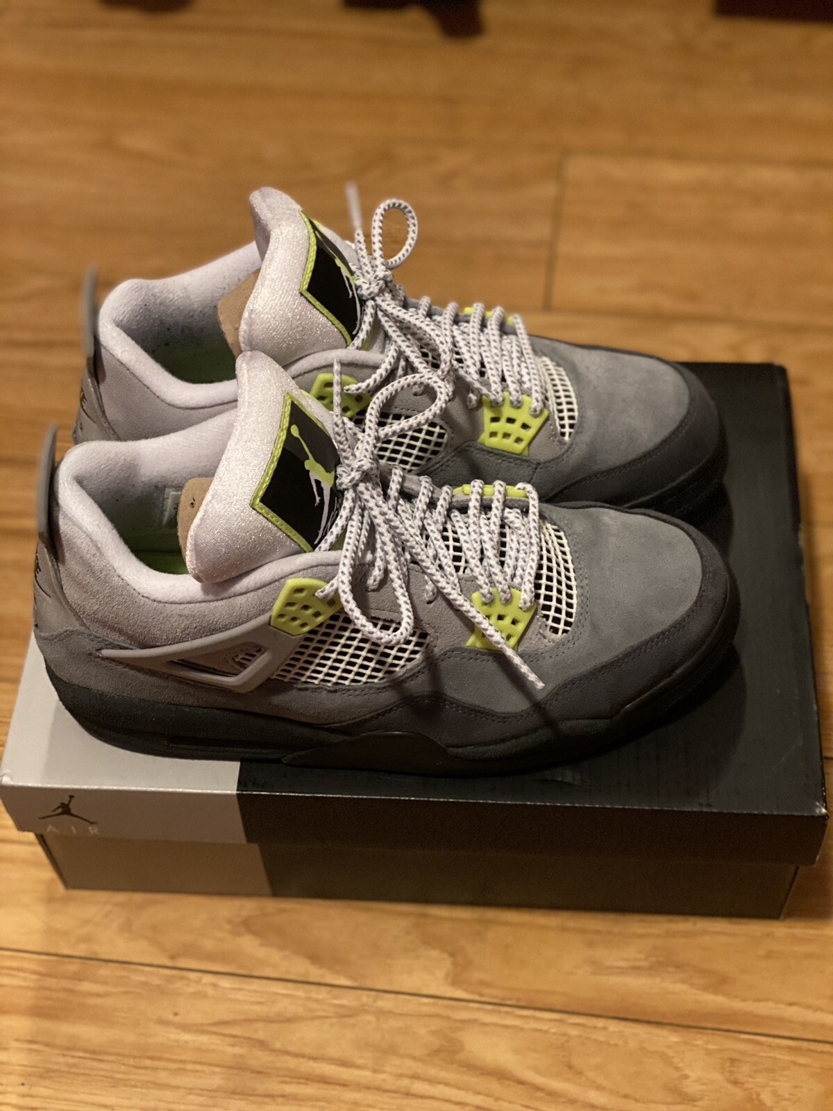 air jordan 4 retro 95 neon