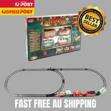 Christmas Realistic Electric Train Set, Easy ...