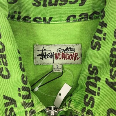 ジャケット・アウター stussy CPFM zip Work Jacket green XL stussy CPFM zip Work Jacket green XL
