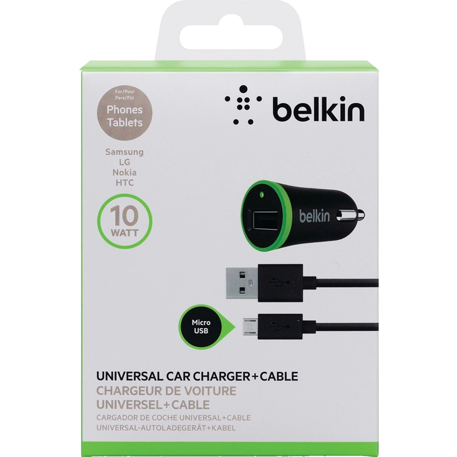 Cargadores de teléfonos celulares Belkin y soportes para HTC Samsung Galaxy S II