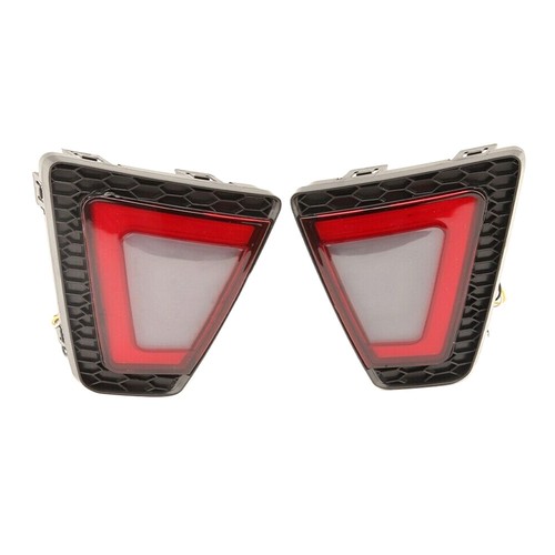 2Pcs Rear Bumper Lamp Tail Light with Brake Signal fits 2014-2017 Honda Fit Jazz - Picture 2 of 9