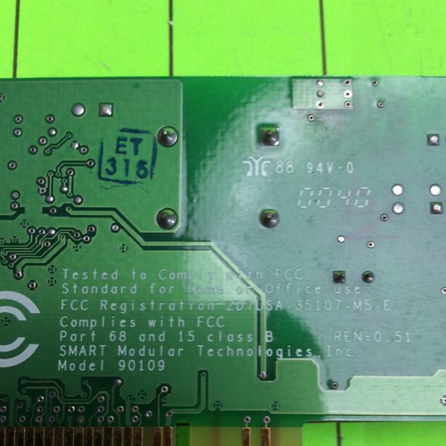 HP Pavilion XT853 Desktop Computer Modem 90109 5185-0414 - Picture 2 of 5