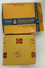 Kodak Ektachrome Film 160 Type G Super 8 Cartridge 50 Ft EXP.1984 