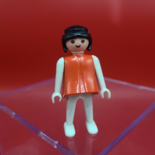 1974 Geobra Vintage Playmobil Figure Red and White - Picture 6 of 6