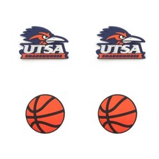 NCAA UTSA Roadrunners Team Shoe Charms - 4 Pieces