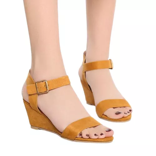 Women's Summer Anti-Slip Casual Shoes Women Sandal Beach Wedge Sandals Walking - Picture 24 of 47