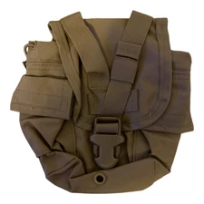 US Marine Corp Molle General Purpose Canteen Pouch Coyote USMC FIBLE Brown EXC