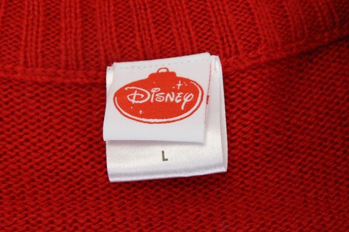 Disney Mickey Mouse Ugly Christmas Sweater Adult L Men NEW - Picture 6 of 7