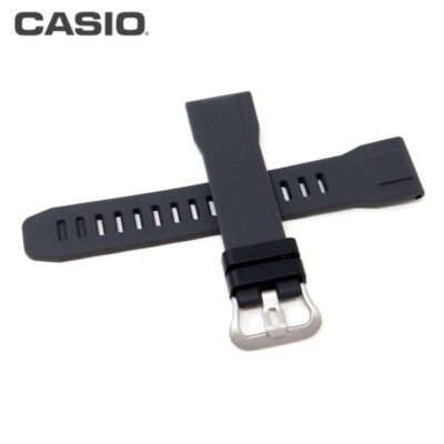 CASIO PRO TREK Echt Schwarz Urethan Uhrenarmband Band 10627223 für PRG-30-1