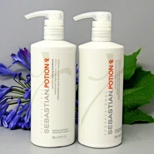 2 PACK  - Sebastian Potion 9 Styling Treatment 16.9oz./ 500ml FRESHEST
