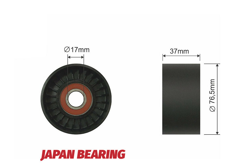 Tensioner Timing Belt Pulley For Ford Transit Fy 00-06 Land Rover Discovery