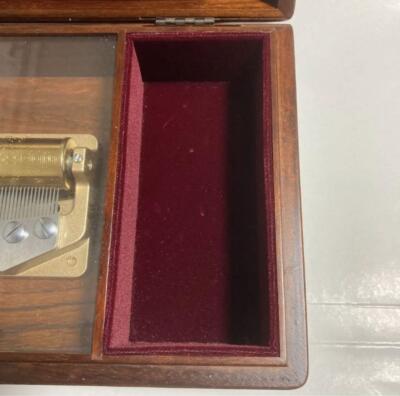 Antique music box Sankyo Orpheus 50 notes 2 songs Jewelry box | eBay