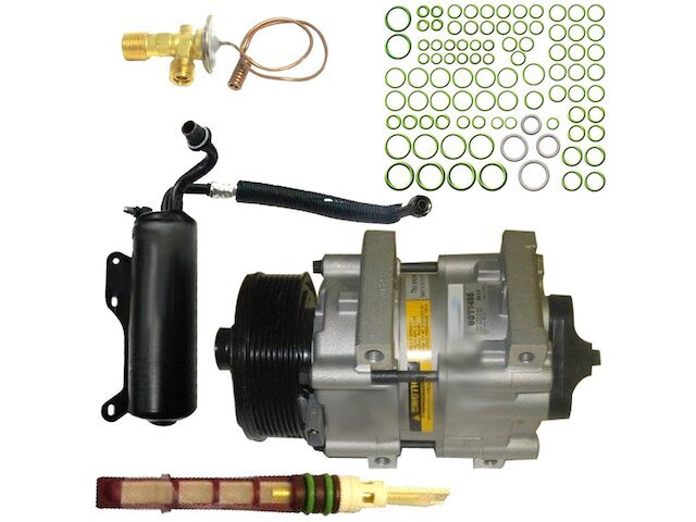 A/C Compressor Kit For Ford E350 Econoline Club Wagon Super Duty E450 ...