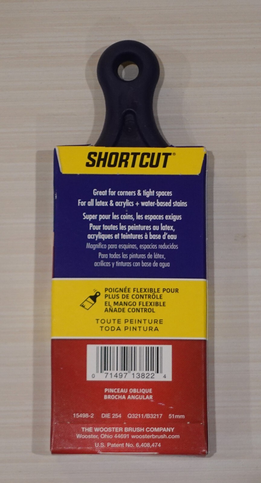 Wooster Brush 2" Shortcut Angle Sash Paintbrush 71497138224 eBay