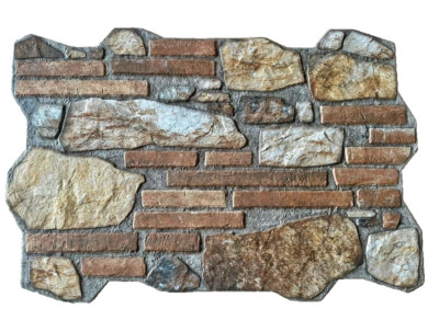 MIX STONE CURTAIN 3D PORCELAIN STONEWARE CLADDING 60X45CM 1 CHOICE