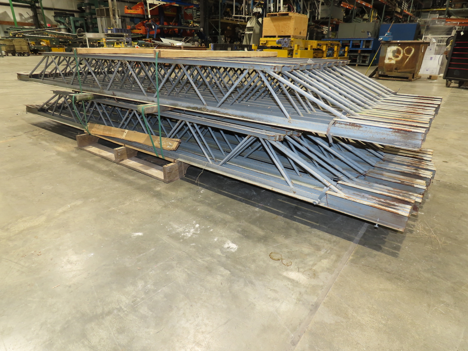 Vulcraft Steel Mezzanine Joist  Trusses 11' Span 10"H Rafter Truss