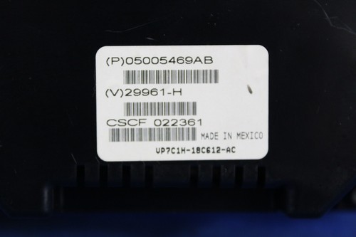 2007 Chrysler Pacifica Climate Control Unit - Picture 6 of 6