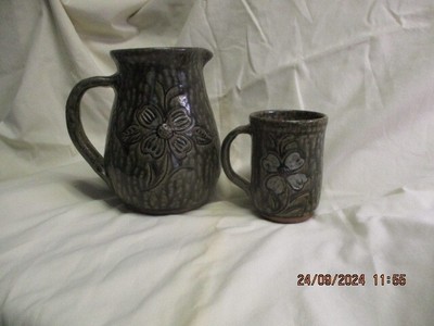 CLEATER AND BILLIE MEADERS 6/28/95              7 INCH TALL PITCHER AD CUP