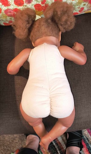 21" TRUE HEART TREASURES WEIGHTED REBORN BABY DOLL/AFRICAN AMERICAN - Picture 2 of 9