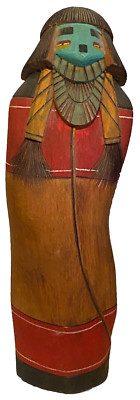 LEE SOCKYMA HANO MANA MAIS MAIDEN HOPI INDIANER GESCHNITZT BEMALT KACHINA
