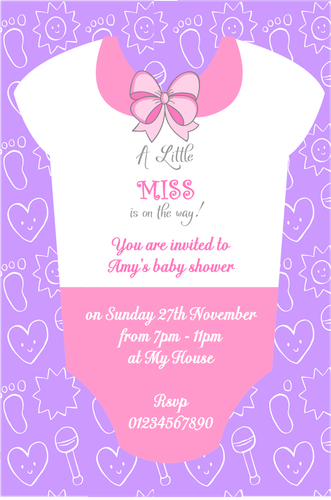 10 hermosas invitaciones personalizadas para baby shower niño o niña - Imagen 21 de 24