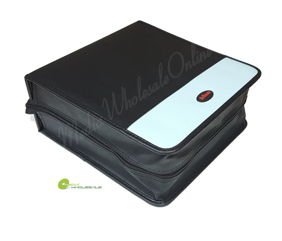 320 Discos Portátil CD DVD Billetera Soporte Estuche Álbum Organizador Almacenamiento de Medios Foto 2 de 4